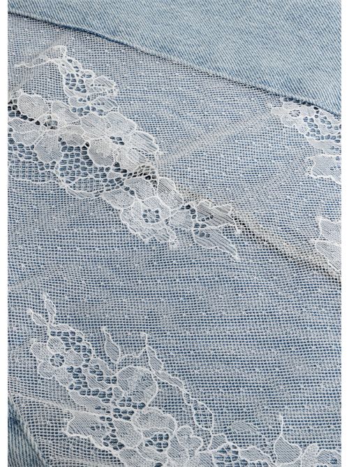 Jeans ampi in denim con pizzo BLUGIRL BLUMARINE | RA6181D5009/77488